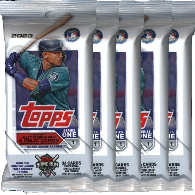 2023 Topps Series 1 Baseball 5-FAT Pack Lote