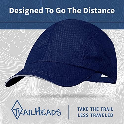 Trailheads Race Day Performance Running Hat | O boné esportivo leve, seco rápido para homens