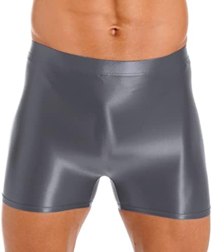 Chictry masculino de cintura alta classes esportivas brilhantes shorts shorts de moto