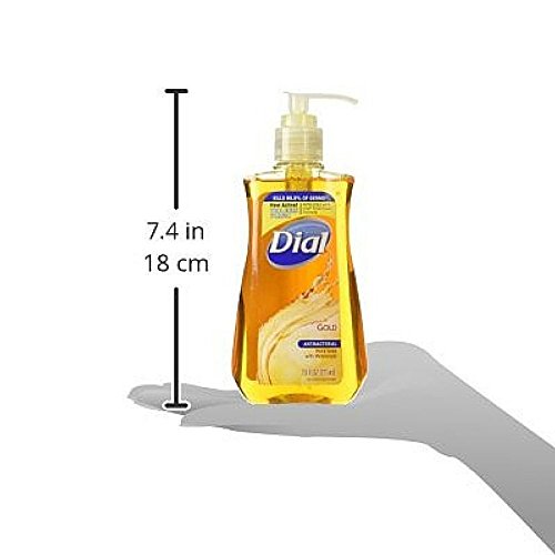 Disque o ouro antibacteriano líquido de mão -de -ouro, 7,5 fl oz, pacote de 2