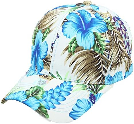 Hawaiian Baseball Cap Hat Solid Hats Fashion Fashion Casual Tropical Ajustável unissex