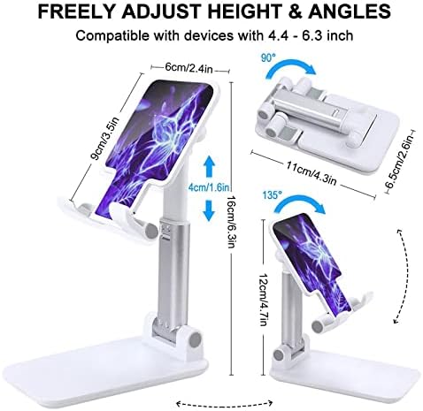 Galaxy Flor Cell Stand Stand dobrável Titular do comprimido Acessórios de comprimidos de berço ajustáveis ​​para mesa