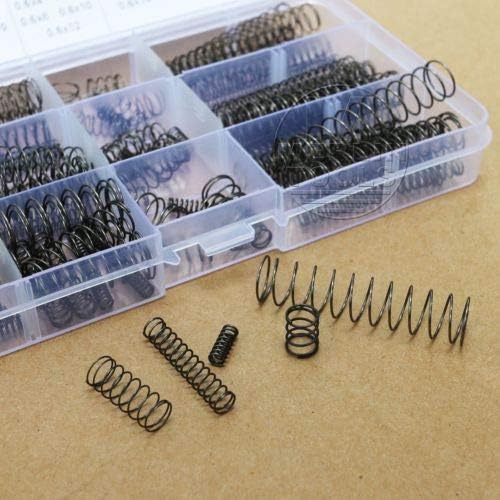 Parafuso 340pcs Fio Dia 0,2-0,6mm od 2-12,68 Valor Pacote de Kit de Springs de Compressão Aço