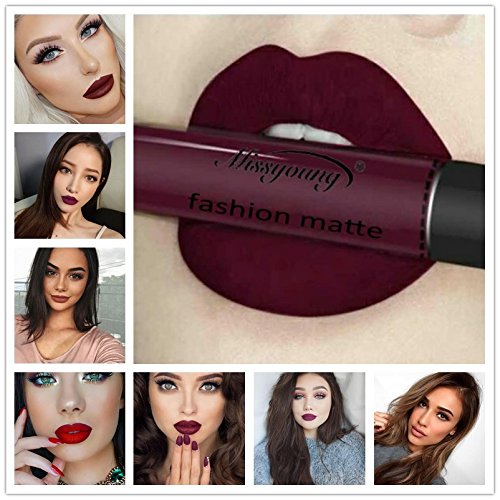 Spestyle Liquid Matte Lipstick-Maquiagem de cor não-brasa e antiaderente