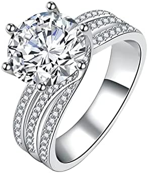 2023 Novo super flash moissanite anel em forma de anéis de noivado para mulheres moissanite anéis de noivado Twisted anéis de casamento