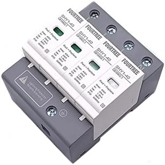 YNREMM Surge Protective Dispositivo SPD AC 3P+N 20 ~ 40KA 30KA ~ 60KA 385V 420V Casa Proteção de Proteção de Lightning