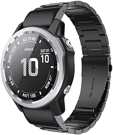 Ghfhsg 26 22 Recha de 20 mm para Garmin Fenix ​​7x 7 7s 6x 6 6s Relógio Rápula de aço inoxidável para fenix 5x 5 3HR 5S 935 945 Strap