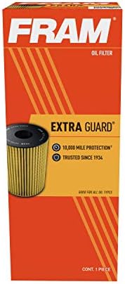 Fram Guard Extra CH6847, Filtro de óleo do cartucho de intervalo de 10 km de alteração de 10 km