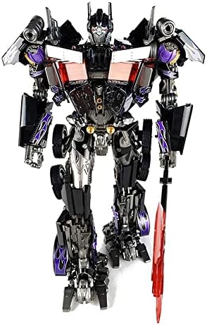 Responda Toys metamórficos: LS03P DIABLO Optimus Prime Prime Mobile Toy, Action Doll, Robot Toy com uma altura de 12,5 polegadas.