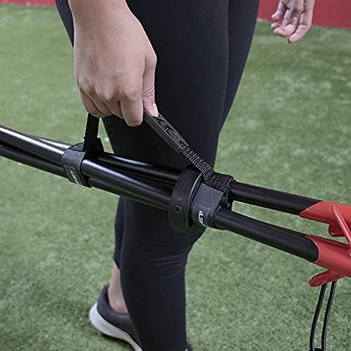 PowerNet Alemão Marquez Baseball Softball Lifting Caddy portátil | Use durante o treinamento e exercícios | Salve suas costas