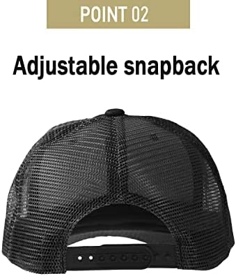 Plain Gear Dispatch Trucker Cap - High Crown Mesh -back -Back Strap Snapback Chap