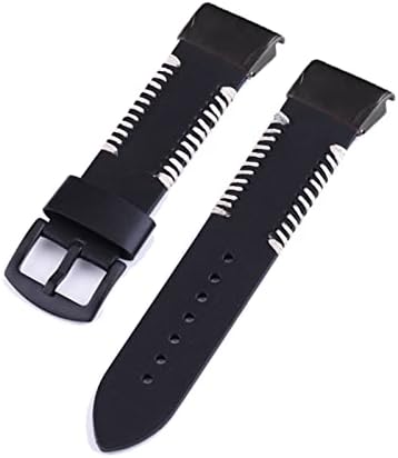 KFAA 22 26mm Smart Watch Band tapas para Garmin Fenix ​​6 6x Pro 5x 5 mais 3HR Forerunner 935 945 Strapoca de couro