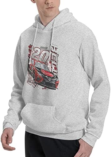 Dowrap Christopher Bell 20 Pullover masculino Capuz casual Selta de moletom de capuz Melhor traje esportivo com bolso com bolso