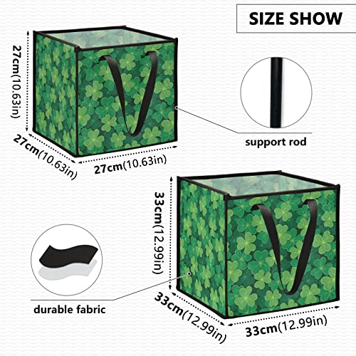 Clover Storage Bin Bin CONVERSÍVEL BOTAGEM BOTAGEM CUBE CUBE RAPACIDADE CASCO DE LAPANÇA EMPERRIAL IMPORTA