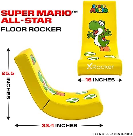 X Rocker Official Super Mario Video Rocker - All -Star Edition