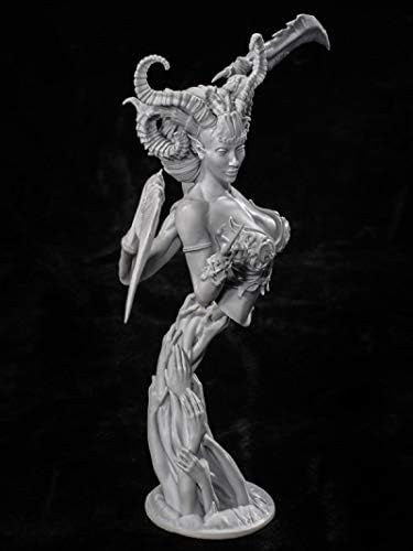 ETRIYE 1/12 RESINA MODELO DE BAIO DE CARACTERIDADE Fantasia Banshee Warrior Diecast Modelo Bust Kit /YT224