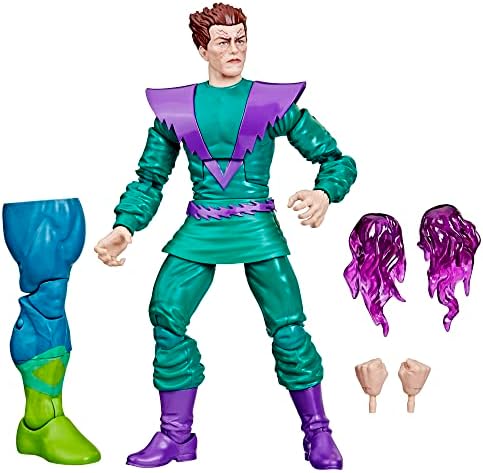 Marvel Legends Series: Molecule Man Classic Comic Collectible 6 polegadas Figura, 4+ anos