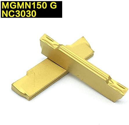 FINCOS 20PCS MGMN150 G PC9030 CARBIDO GROOVA INSERTAS DE MGMN 150 TORRO CORTE DE FERRAMENTO DE TRANSPORTE DA FERRAMENTA