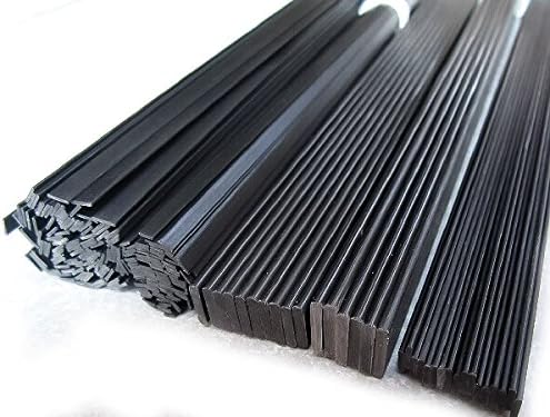 Asas dançantes hobby 20pcs/lote placa de fibra de carbono sólida 1 x 5x 500mm para rc plana diy ferramenta quadcopter