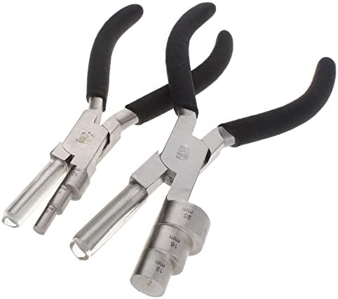 A combinação do Wrapper Pliers - Wire Wire Working Pelines - Big 7 e Little 6 - Use para criar loops e saltar e proteger