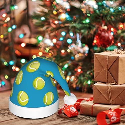 Bolas de tênis de sderdzse chapéu de natal com luminoso novato adulto para chapéus para férias de natal decorações de