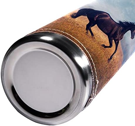 Caneca de café, términa, caneca de viagem, copo de café, caneca de café isolada, padrão de paisagem de animais de cavalo