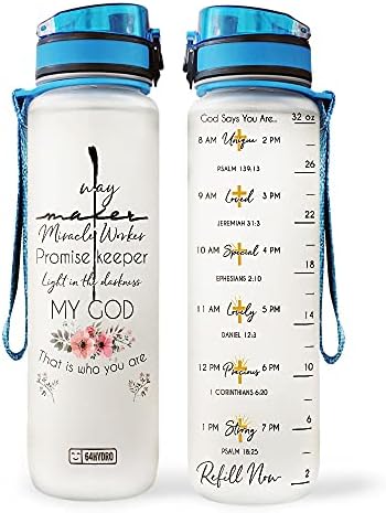 64hydro 32oz 1 litro de água motivacional com marcador de tempo, rosas de borboleta, bela vida de borboleta, amantes