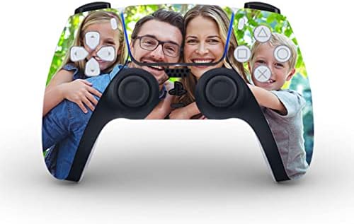 Doomain Skin Custom for PS4 Controller com sua foto e crie seu próprio design, capa de adesivos de vinil personalizados