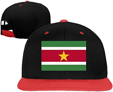 Bandeira de hifenli de Suriname Hip Hop Cap Hat Boys Girls Running Hats Hats Baseball Hats