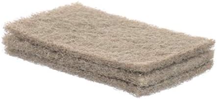 Almofada de limpeza natural não arranhadora de sisal natural lavador de plantas à base de plantas não arranhadas almofadas