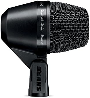 Shure PGA52 Microfone dinâmico-drum de montagem giratória com padrão de captação cardioide, sem cabo