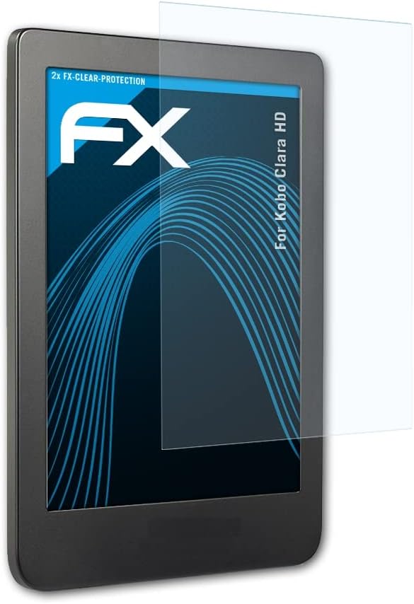 Atfolix Screen Protection Film Compatível com Kobo Clara HD Protetor de tela, filme de proteção Ultra-Clear FX