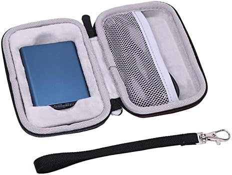 Palumma Hard Travel Case para Samsung T5 SSD Bolsa de armazenamento, caixa de transporte de disco rígido externo portátil