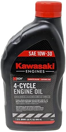 Kawasaki 99969-6081 Pacote de 6 quartos 4 ciclo de óleo de motor 10w-30