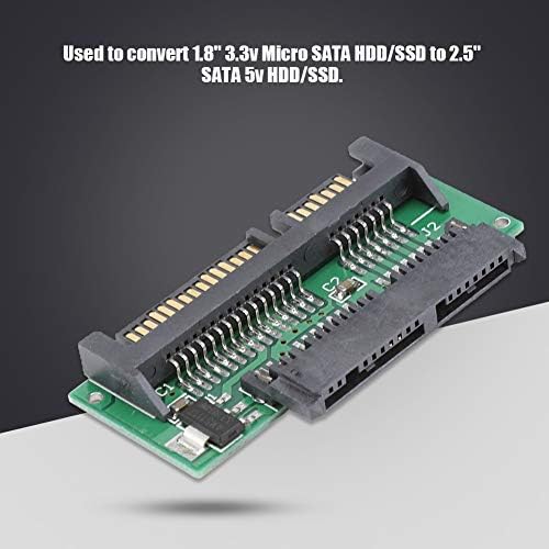 1.8 Micro SATA SSD HDD Disco rígido DISCO, Micro SATA para SATA 2.5 SSD Solid State Drive Drive Drive Adapt Card