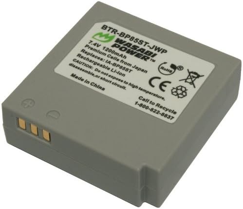 Bateria de energia Wasabi para Samsung IA-BP85NF, IA-BP85ST
