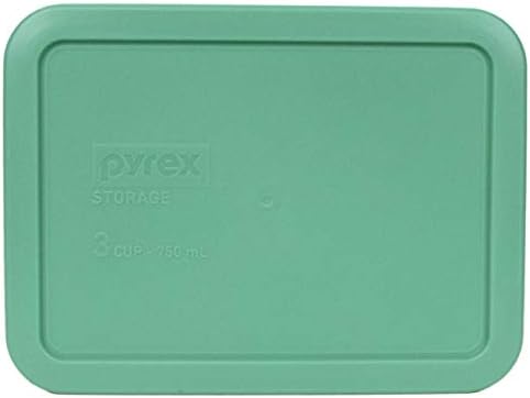 Pyrex 7210-PC 1113815 3 xícara de tampa verde claro feita nos EUA