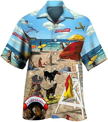 Camisas de verão para homens 2023 camisa impressa 3d