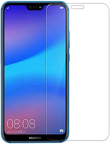 Flipbird Compatível com Huawei Y6 2019 Protetor de tela de vidro [HD-Clear] [9H Dressura] Protetor de tela de vidro temperado