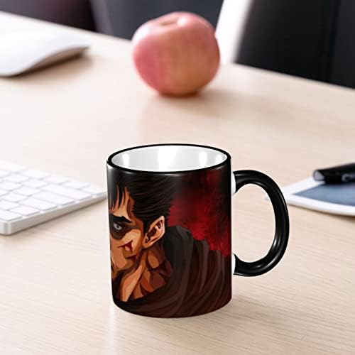 Anime Berserk Coffee Caneca 3D xícaras de café Isoladas Viagem Copa de chá para meninos meninas homens homens canecas de cerâmica