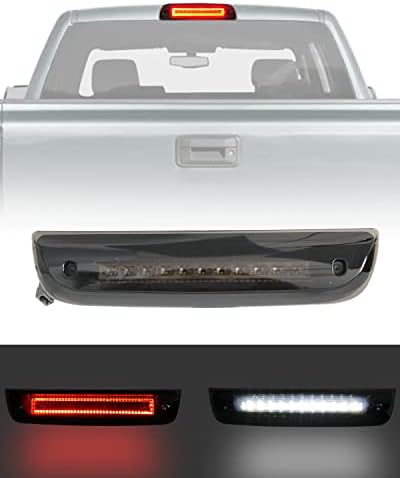 YIGUCS LED Terceira substituição da luz de freio Fits para Chevy Silverado GMC Sierra 1500 2500HD 3500HD 2014-2018