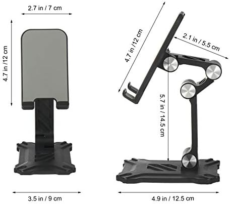 Solustre Desktop Stand Tablet Mount 3 Peças Pão ajustável suporte ajustável Phone Phone Phone Tablet Stand Stand Desktop Tablet