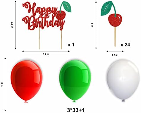 Cherry Theme Birthday Party Supplies