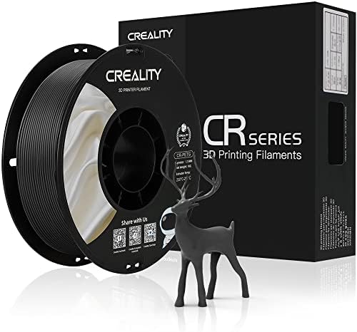 Filamento oficial da impressora 3D da Creality, Filamento PETG de 1,75 mm, que não se trata de variação, vínculo forte e precisão