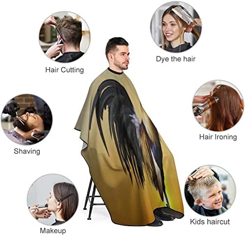 Rooster Barber Cape Cabelo Profissional Corte de Avental Cabero Cape Barber Acessórios para homens