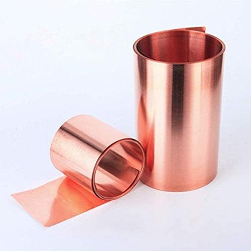 Yuesfz Felas de cobre metal placa fina rolo de folha 99,9% Cu Faixa amplamente usada na folha de cobre geral da produção
