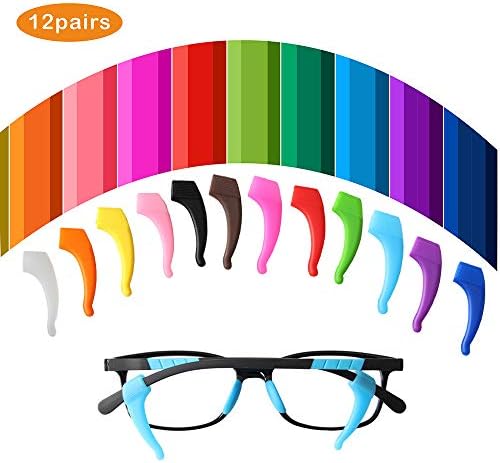 Óculos de óculos anti -retenção de retenção de guisado de orelha garra crianças e adultos silicone anti -slip slip slip