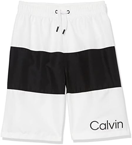 Calvin Klein Boys 'Swim Turnk com UPF 50+ Proteção solar