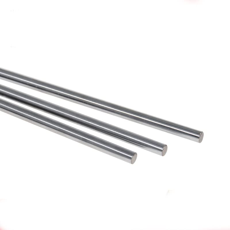 4pcs 4mm x 200mm 304 haste redonda de metal redonda de aço inoxidável de aço inoxidável para artesanato diy, navio modelo