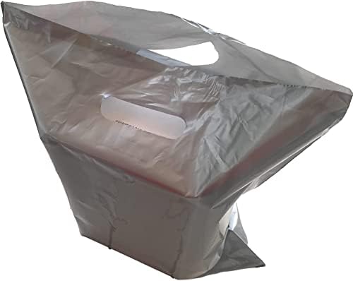 100 sacos de mercadorias 9x12 prata, maçanetas de corte, sem reforço, fortes, duráveis ​​e bolsas resistentes a lágrimas perfeitas